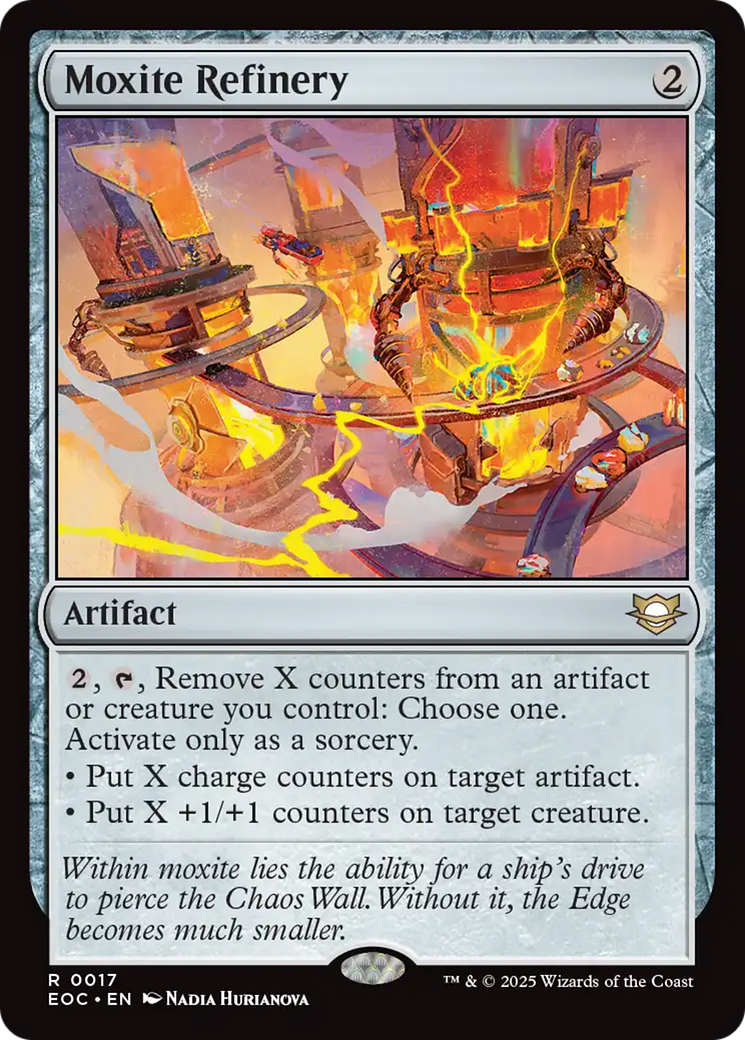 Moxite Refinery [Edge of Eternities Commander] | Exor Games New Glasgow