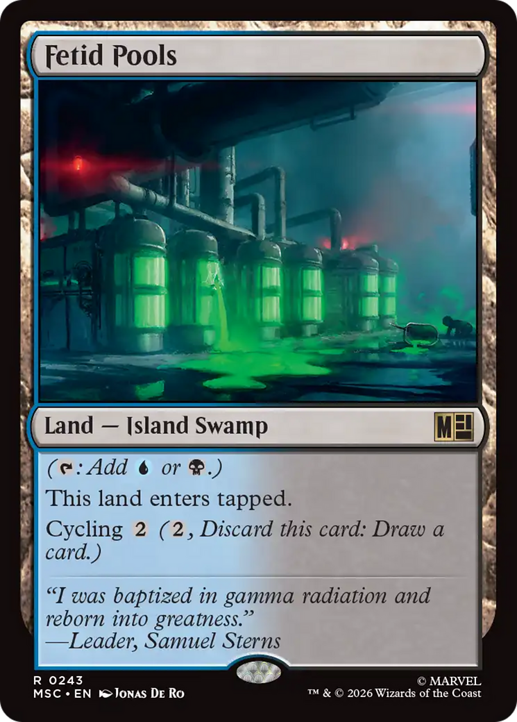 Fetid Pools [Marvel Super Heroes Commander] | Exor Games New Glasgow