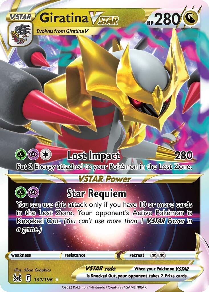 Giratina VSTAR (131/196) [Sword & Shield: Lost Origin] | Exor Games New Glasgow