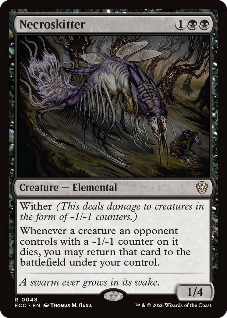 Necroskitter [Lorwyn Eclipsed Commander] | Exor Games New Glasgow