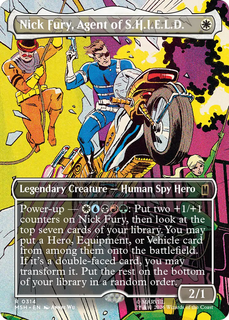 Nick Fury, Agent of S.H.I.E.L.D. (Borderless) [Marvel Super Heroes] | Exor Games New Glasgow