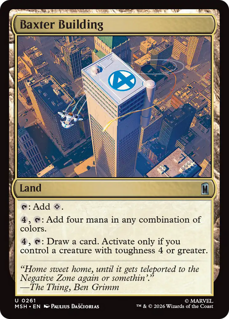 Baxter Building [Marvel Super Heroes] | Exor Games New Glasgow