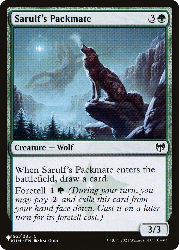 Sarulf's Packmate [The List Reprints] | Exor Games New Glasgow