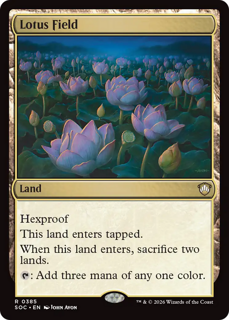 Lotus Field [Secrets of Strixhaven Commander] | Exor Games New Glasgow