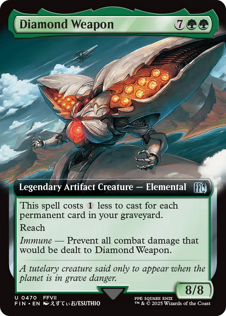 Diamond Weapon (Extended Art) [FINAL FANTASY] | Exor Games New Glasgow