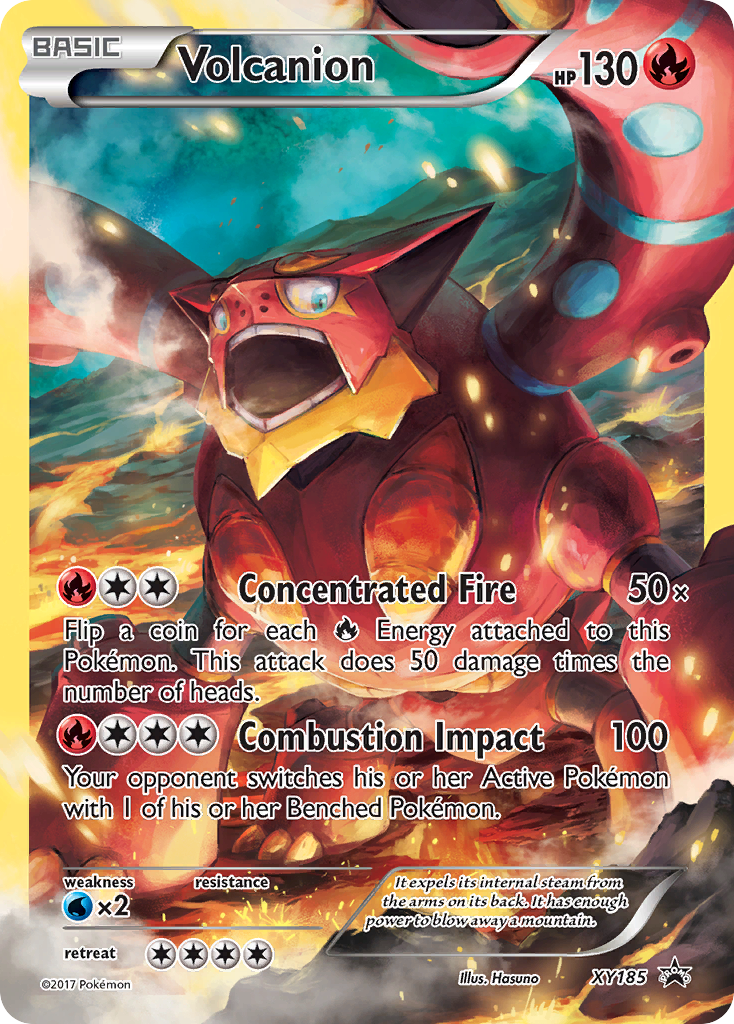 Volcanion (XY185) [XY: Black Star Promos] | Exor Games New Glasgow