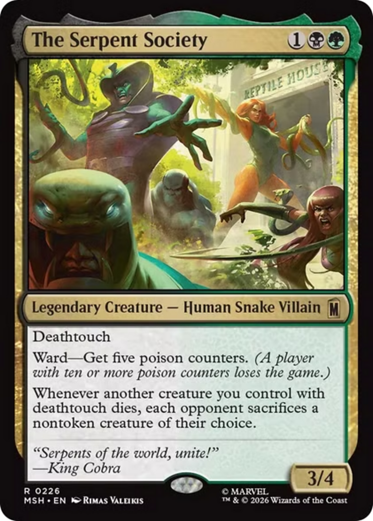 The Serpent Society [Marvel Super Heroes] | Exor Games New Glasgow