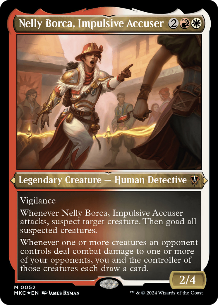 Nelly Borca, Impulsive Accuser (Display Commander) [Murders at Karlov Manor Commander] | Exor Games New Glasgow