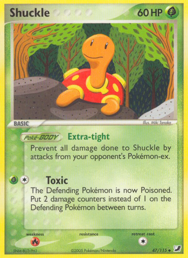 Shuckle (47/115) [EX: Unseen Forces] | Exor Games New Glasgow