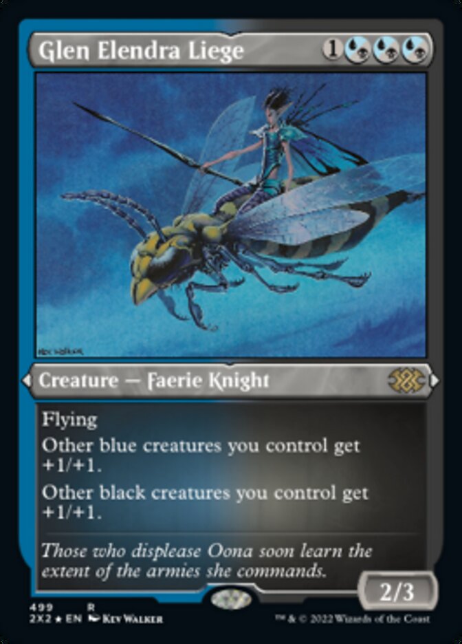 Glen Elendra Liege (Foil Etched) [Double Masters 2022] | Exor Games New Glasgow