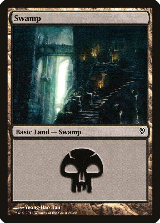 Swamp (80) [Duel Decks: Jace vs. Vraska] | Exor Games New Glasgow