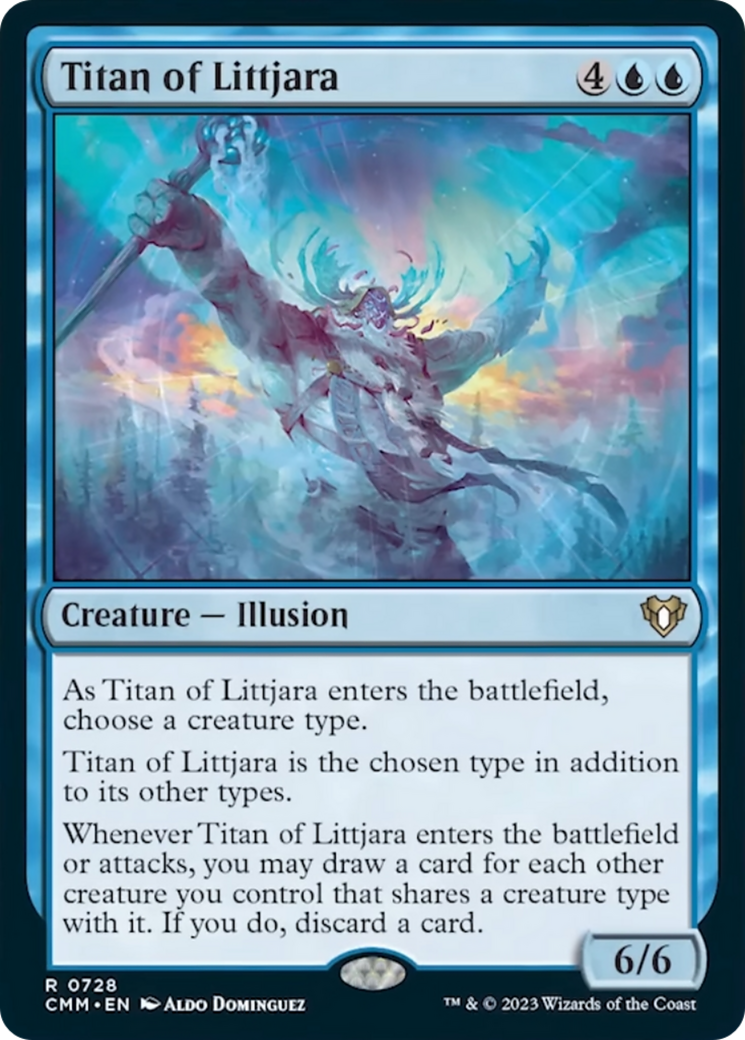 Titan of Littjara [Commander Masters] | Exor Games New Glasgow