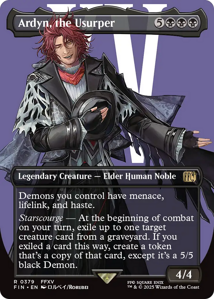 Ardyn, the Usurper (Borderless) (0379) [FINAL FANTASY] | Exor Games New Glasgow