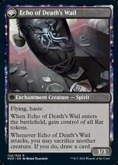 Tribute to Horobi // Echo of Death's Wail [Kamigawa: Neon Dynasty] | Exor Games New Glasgow