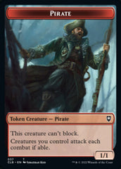 Pirate // Goblin Double-Sided Token [Commander Legends: Battle for Baldur's Gate Tokens] | Exor Games New Glasgow