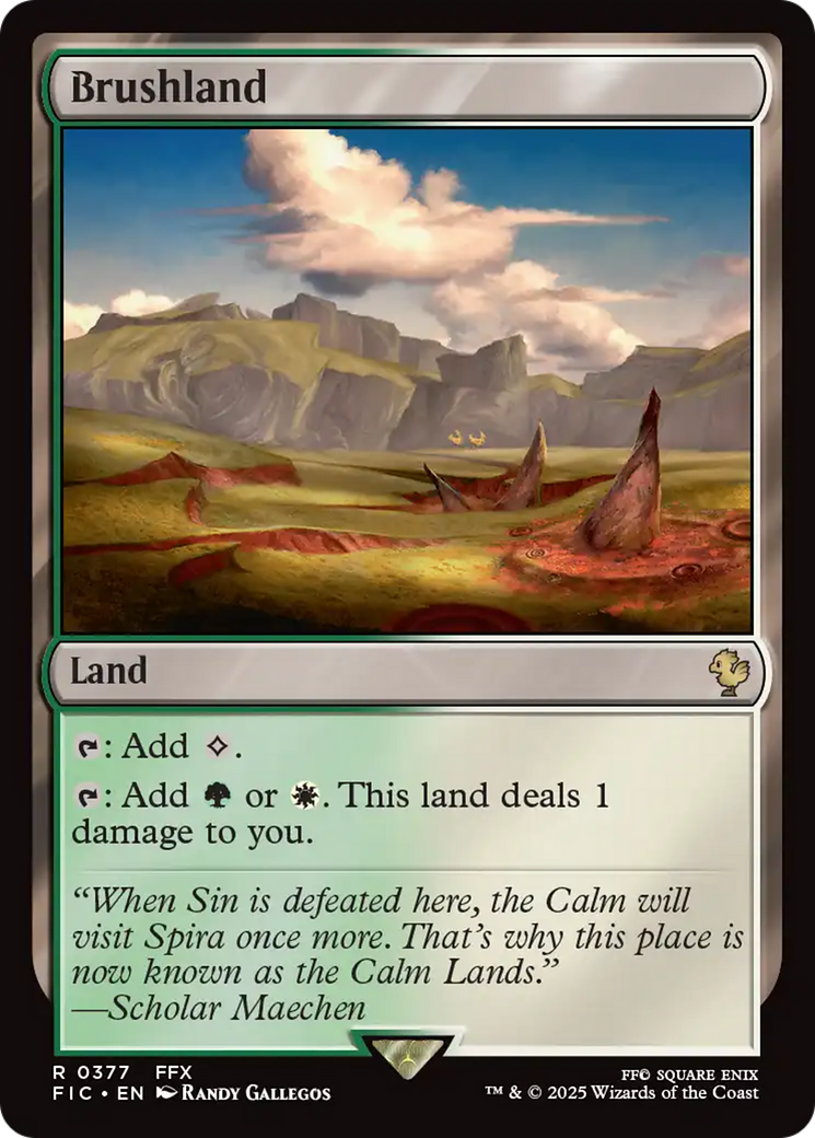 Brushland [FINAL FANTASY Commander] | Exor Games New Glasgow
