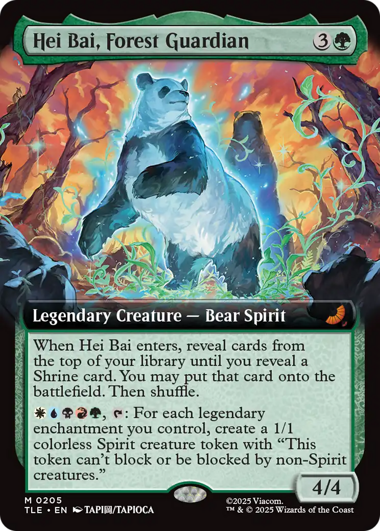 Hei Bai, Forest Guardian (Extended Art) [Avatar: The Last Airbender: Eternal-Legal] | Exor Games New Glasgow