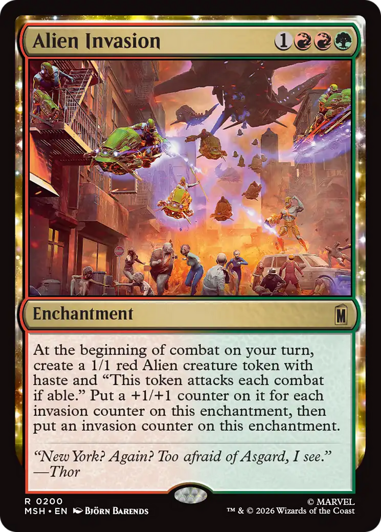 Alien Invasion [Marvel Super Heroes] | Exor Games New Glasgow