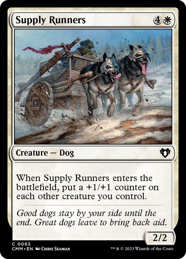 Supply Runners [Commander Masters] | Exor Games New Glasgow