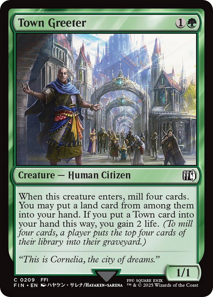 Town Greeter [FINAL FANTASY] | Exor Games New Glasgow
