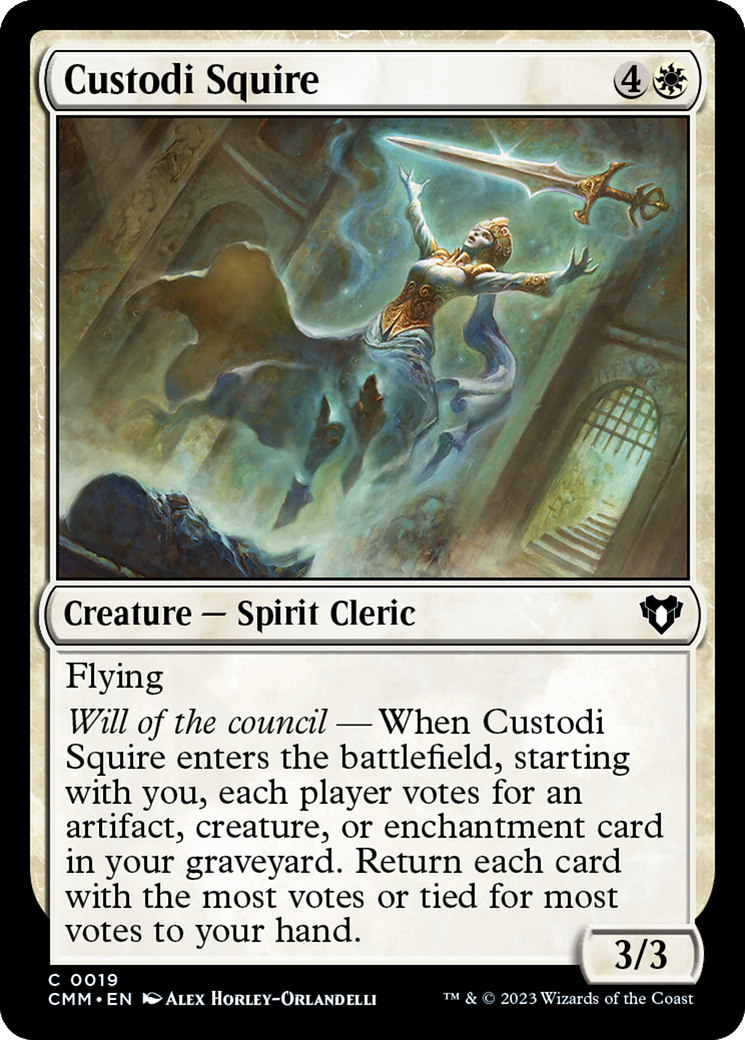 Custodi Squire [Commander Masters] | Exor Games New Glasgow