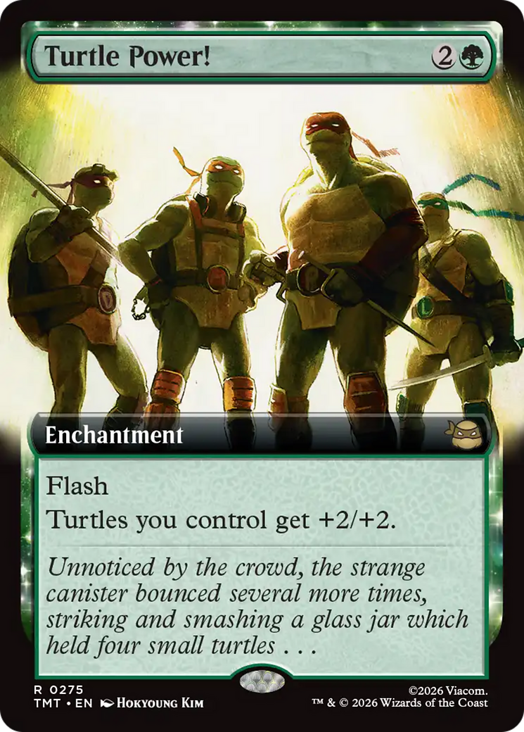 Turtle Power! (Extended Art) [Teenage Mutant Ninja Turtles] | Exor Games New Glasgow