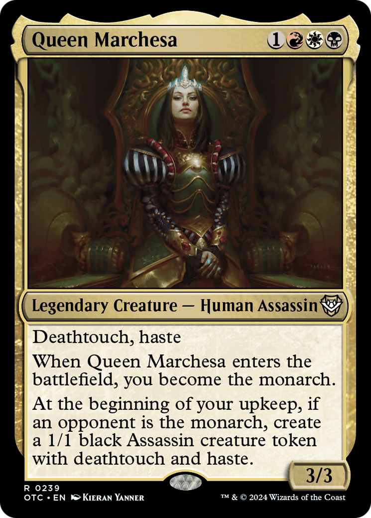 Queen Marchesa [Outlaws of Thunder Junction Commander] | Exor Games New Glasgow