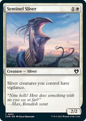 Sentinel Sliver [Commander Masters] | Exor Games New Glasgow