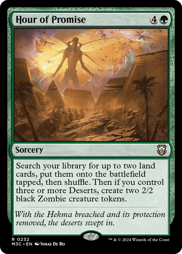 Hour of Promise (Ripple Foil) [Modern Horizons 3 Commander] | Exor Games New Glasgow