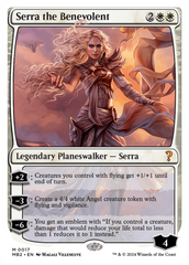 Serra the Benevolent (White Border) [Mystery Booster 2] | Exor Games New Glasgow