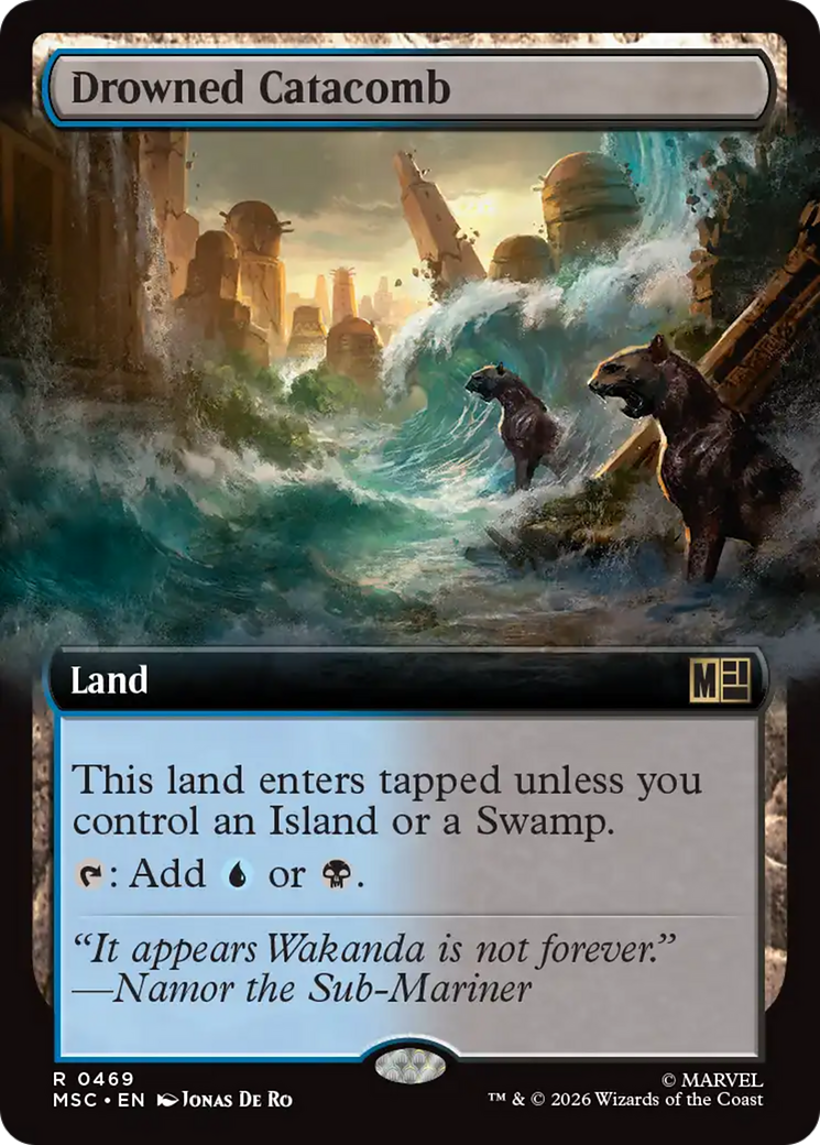 Drowned Catacomb (Extended Art) [Marvel Super Heroes Commander] | Exor Games New Glasgow