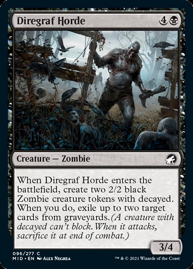 Diregraf Horde [Innistrad: Midnight Hunt] | Exor Games New Glasgow
