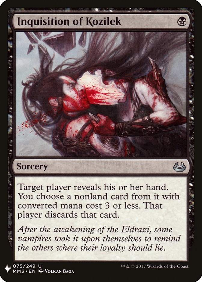 Inquisition of Kozilek [Mystery Booster] | Exor Games New Glasgow