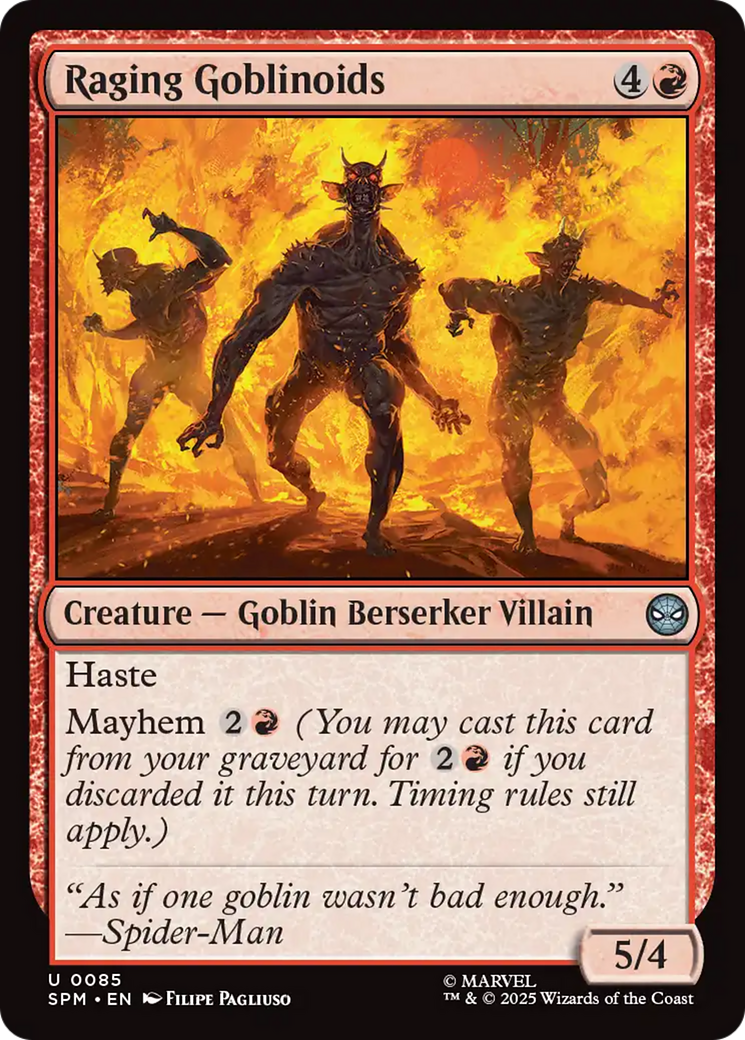 Raging Goblinoids [Marvel's Spider-Man] | Exor Games New Glasgow