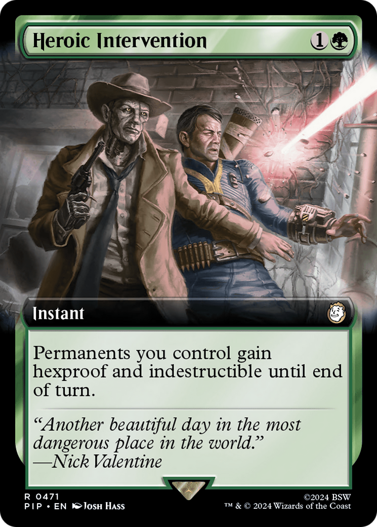 Heroic Intervention (Extended Art) [Fallout] | Exor Games New Glasgow