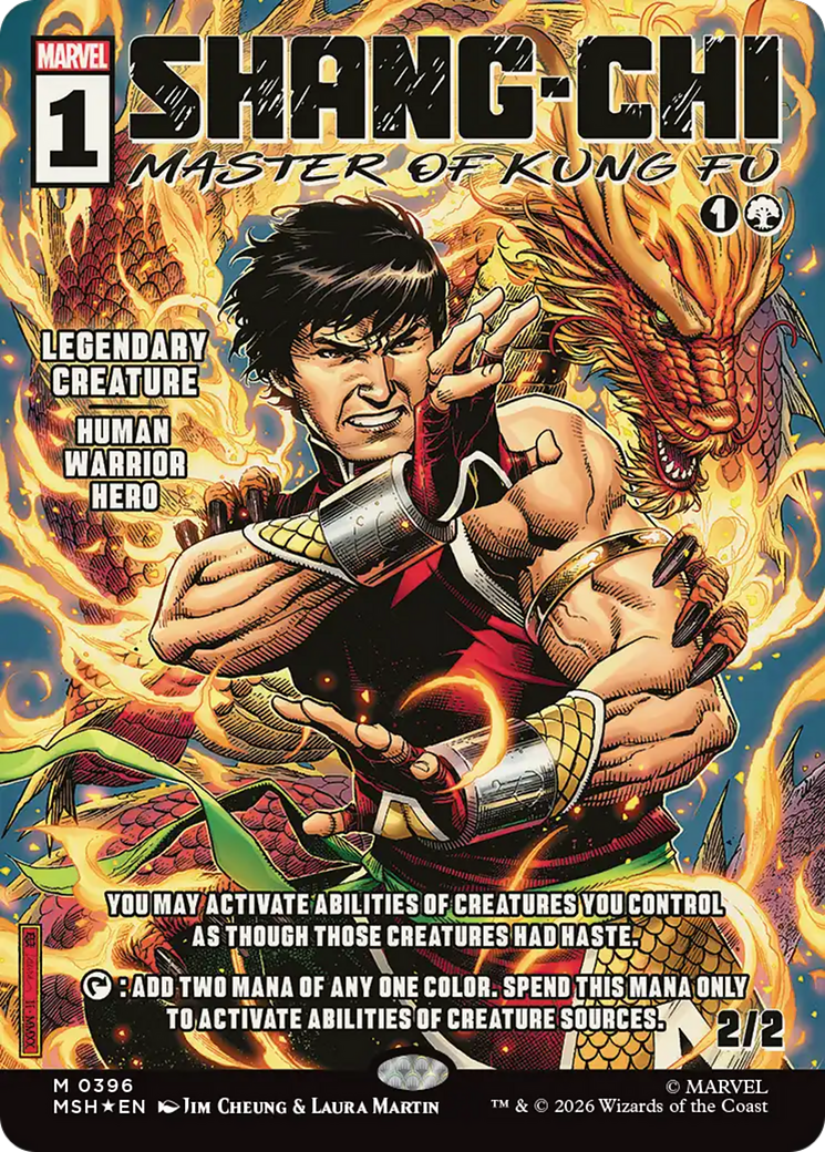 Shang-Chi, Master of Kung Fu (Showcase) (0396) [Marvel Super Heroes] | Exor Games New Glasgow