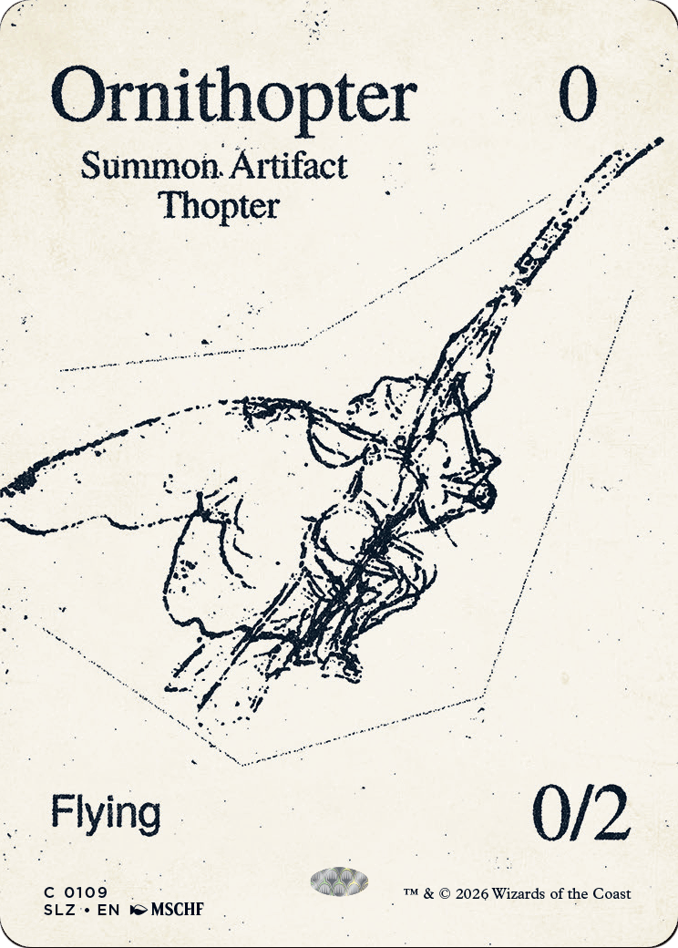 Ornithopter (0109) [Secret Lair x MSCHF: The Zeta Set] | Exor Games New Glasgow