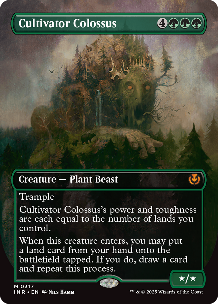 Cultivator Colossus (Borderless) [Innistrad Remastered] | Exor Games New Glasgow