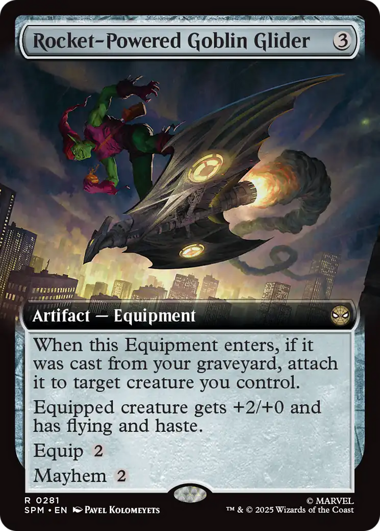 Rocket-Powered Goblin Glider (Extended Art) [Marvel's Spider-Man] | Exor Games New Glasgow