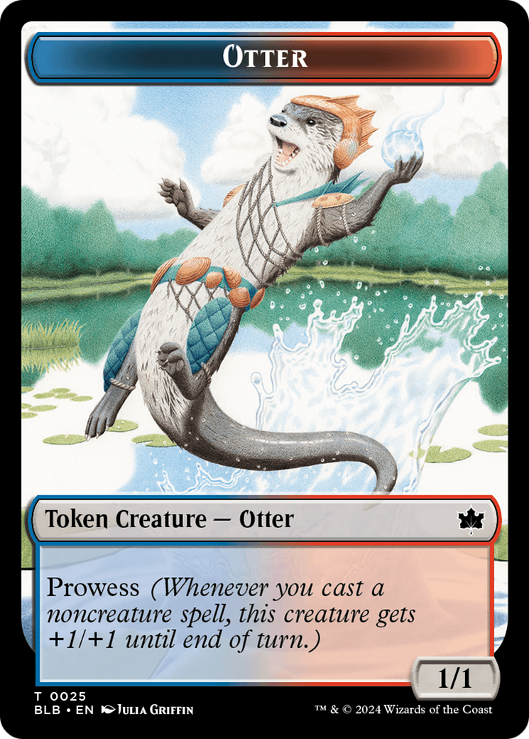 Otter Token [Bloomburrow Tokens] | Exor Games New Glasgow