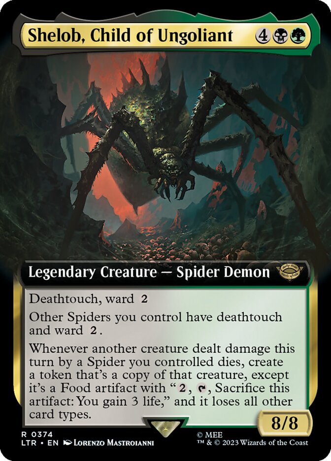 Shelob, Child of Ungoliant (Extended Art) [The Lord of the Rings: Tales of Middle-Earth] | Exor Games New Glasgow