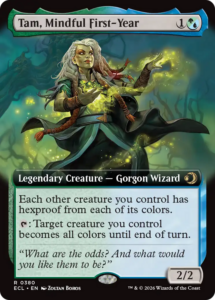 Tam, Mindful First-Year (Extended Art) [Lorwyn Eclipsed] | Exor Games New Glasgow