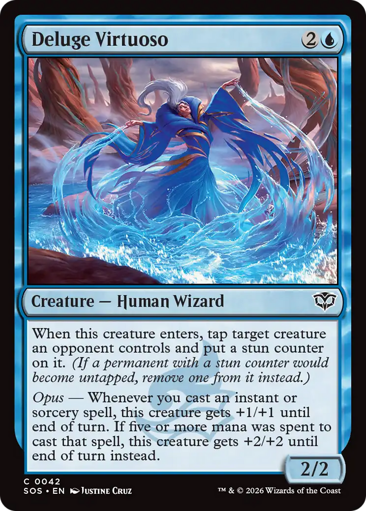 Deluge Virtuoso [Secrets of Strixhaven] | Exor Games New Glasgow