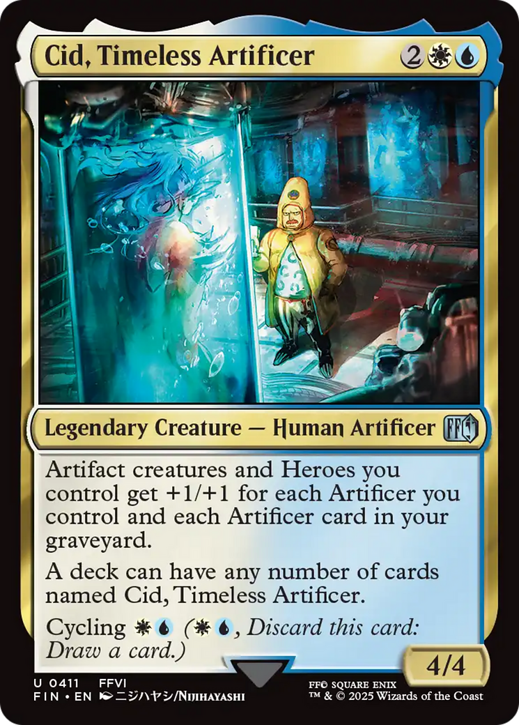 Cid, Timeless Artificer (0411) [FINAL FANTASY] | Exor Games New Glasgow