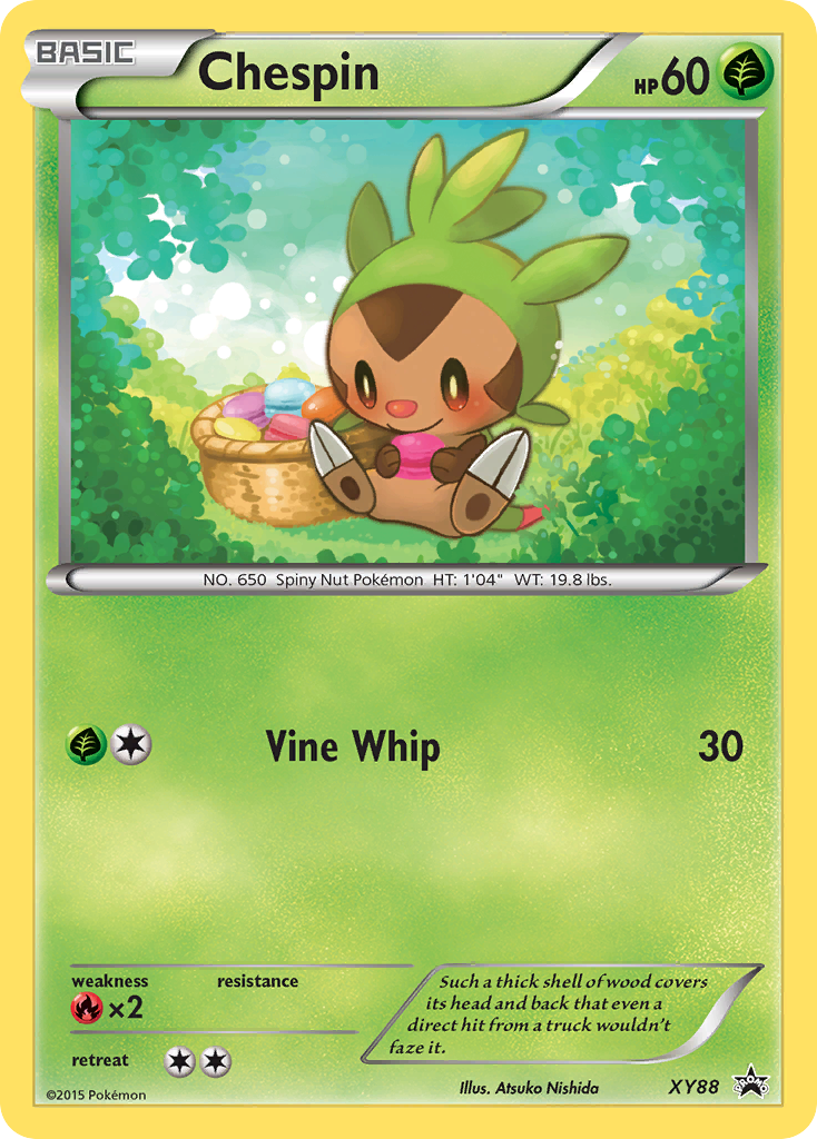 Chespin (XY88) (Collector Chest) [XY: Black Star Promos] | Exor Games New Glasgow