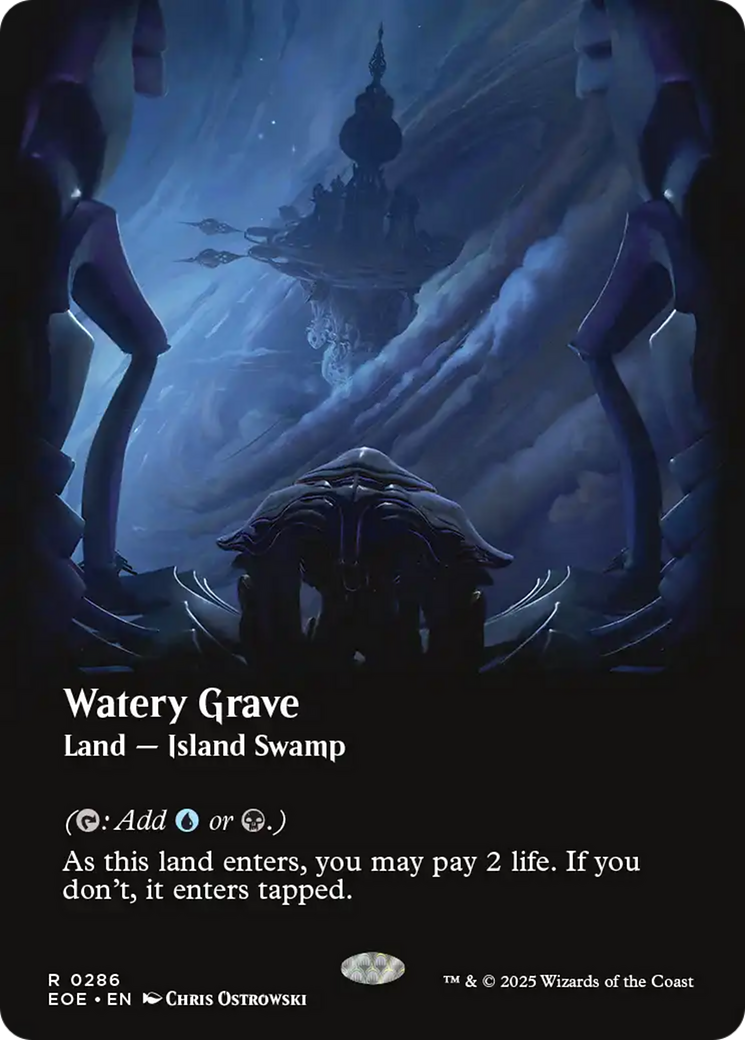 Watery Grave (Borderless) [Edge of Eternities] | Exor Games New Glasgow