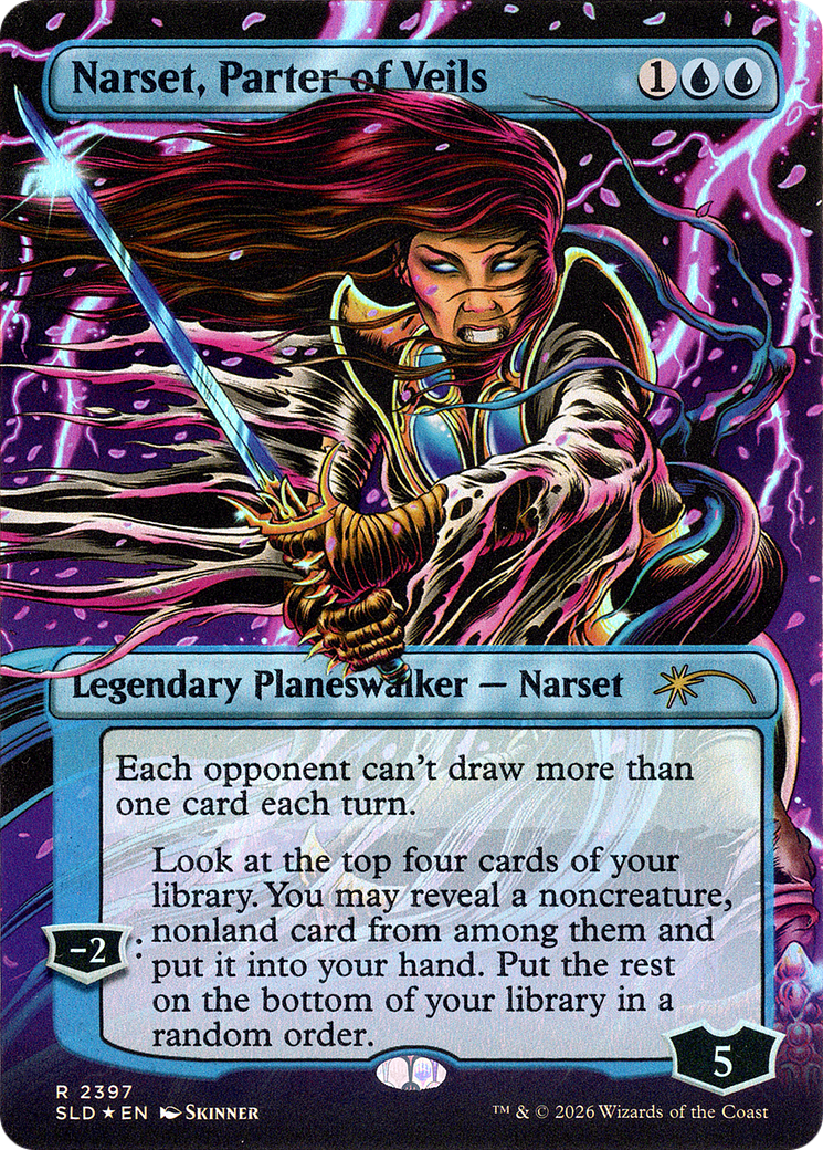 Narset, Parter of Veils (2397) [Secret Lair Drop Series] | Exor Games New Glasgow