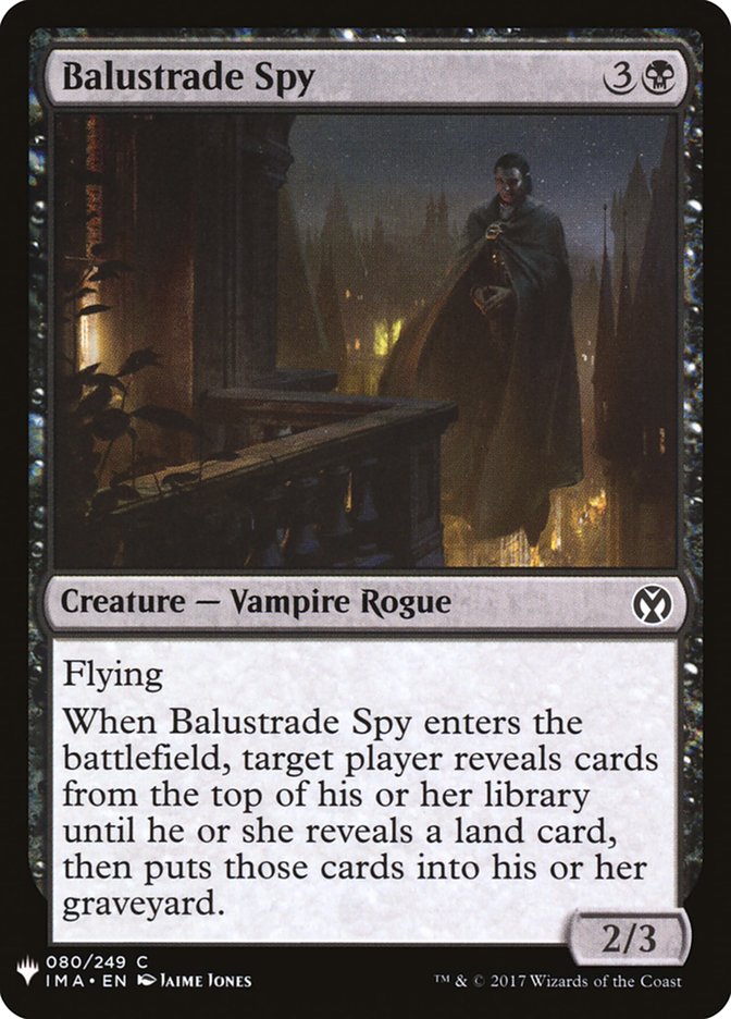 Balustrade Spy [Mystery Booster] | Exor Games New Glasgow