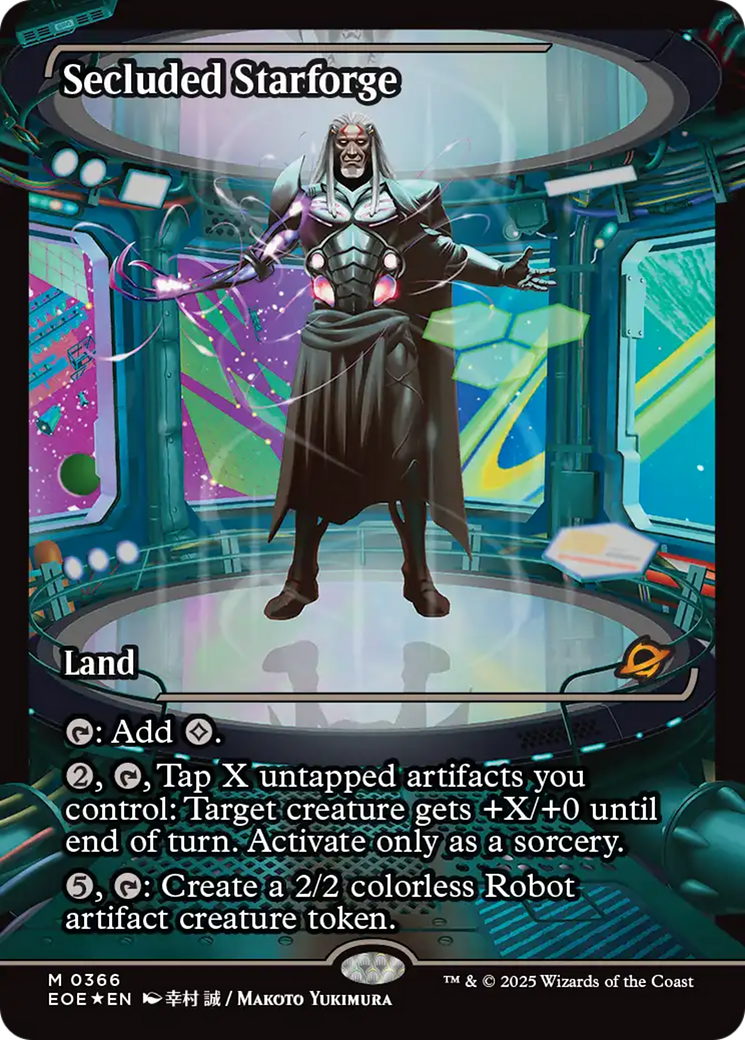 Secluded Starforge (Showcase) [Edge of Eternities] | Exor Games New Glasgow