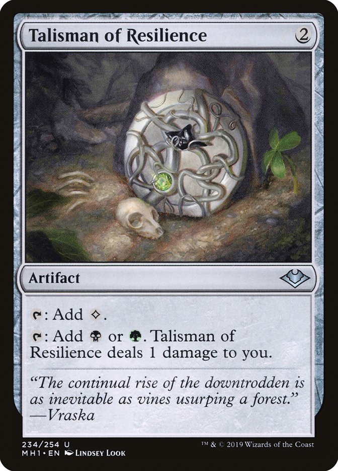 Talisman of Resilience [Modern Horizons] | Exor Games New Glasgow